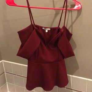 Off shoulder top